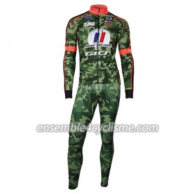 Tenue Maillot M/L + Collant à Bretelles 2018 Armee De Terre N001